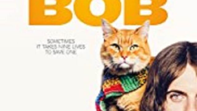 映画ボブという名の猫幸せのハイタッチのポスター